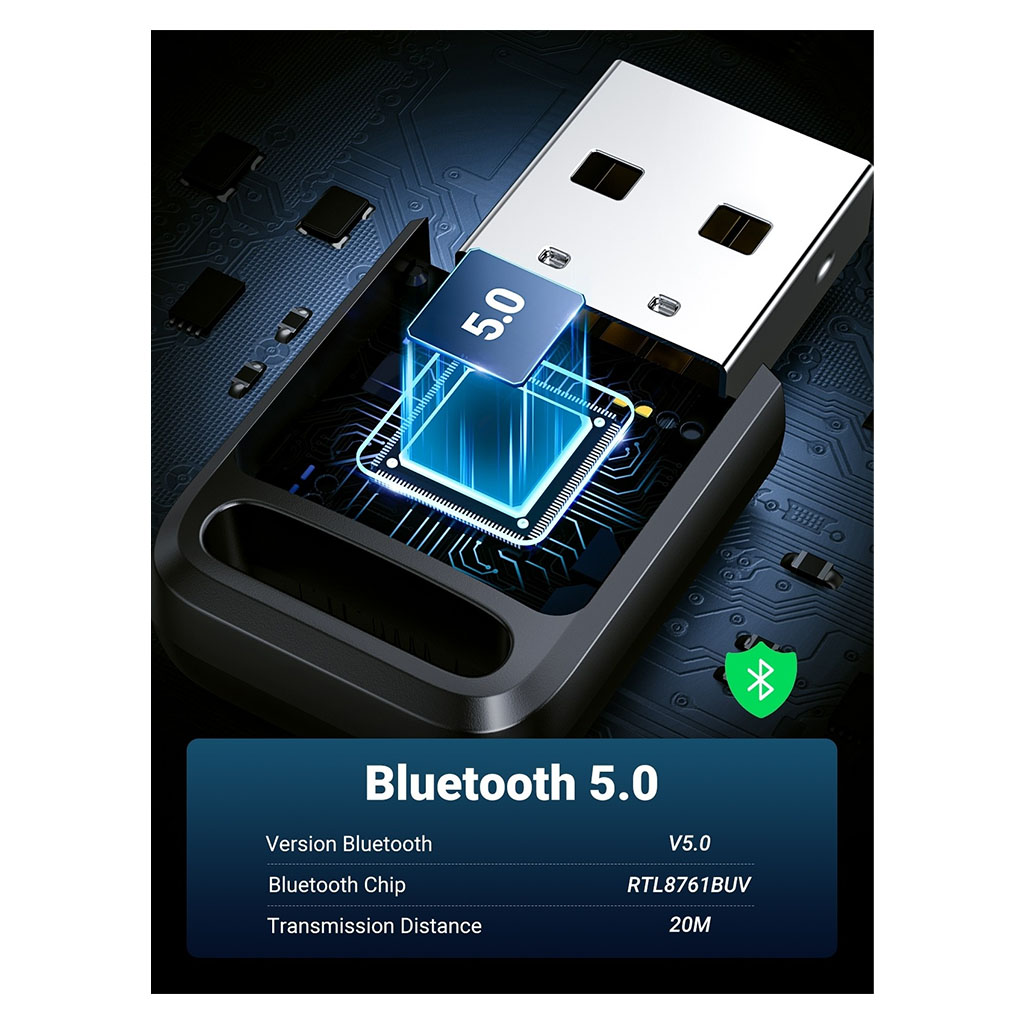 Ugreen 80890 Bluetooth 5.0 USB Adapter - 80890 | Mwave