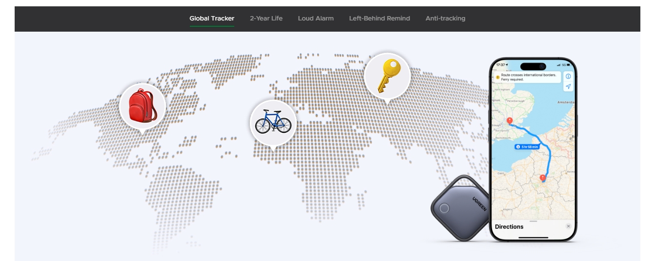 UGREEN FineTrack Smart Finder - 1 Pack