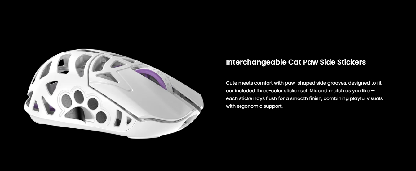 WLmouse Beast Miao 8K Magnesium Wireless Optical Gaming Mouse