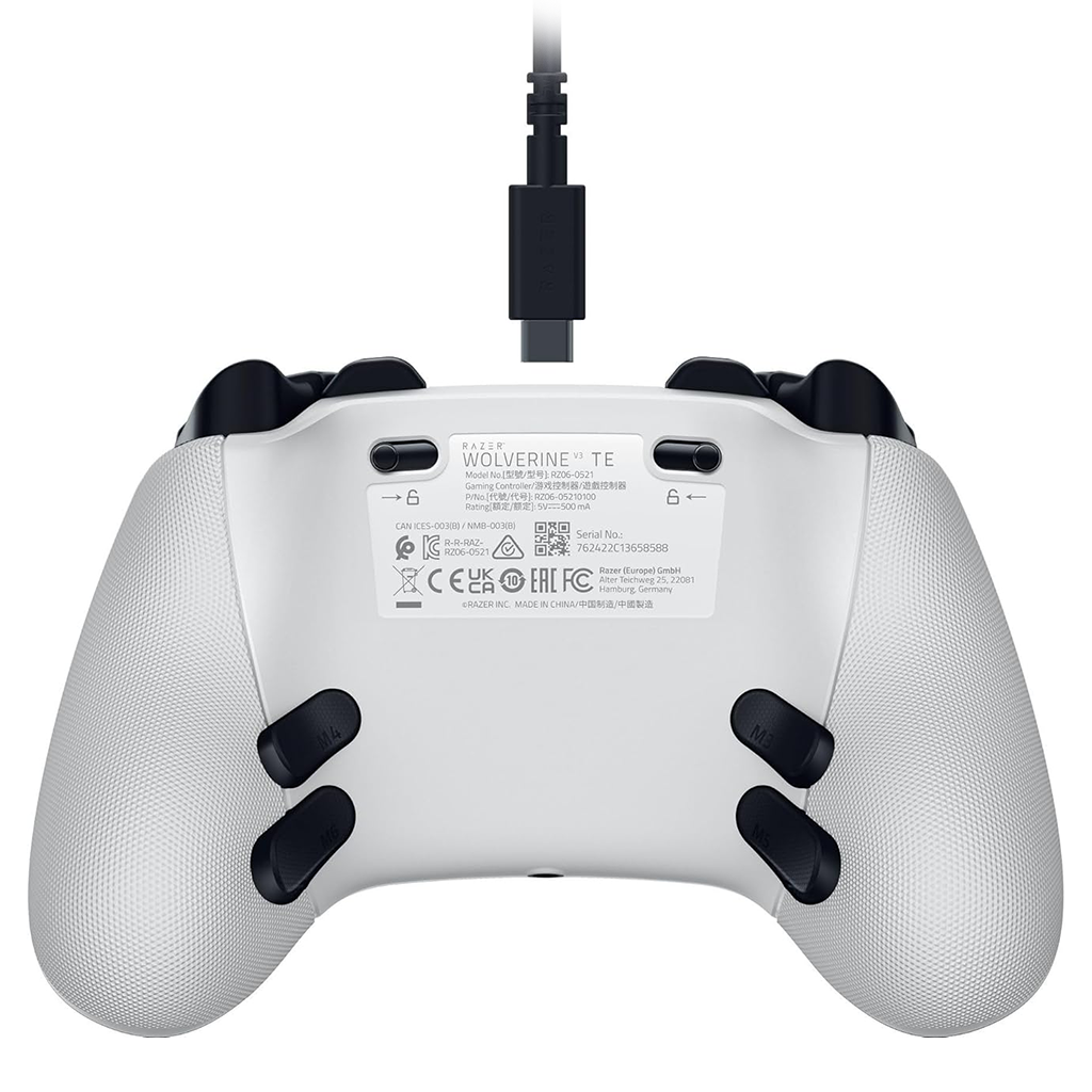 Razer Wolverine V3 Tournament Edition Wired Gaming Controller - White ...