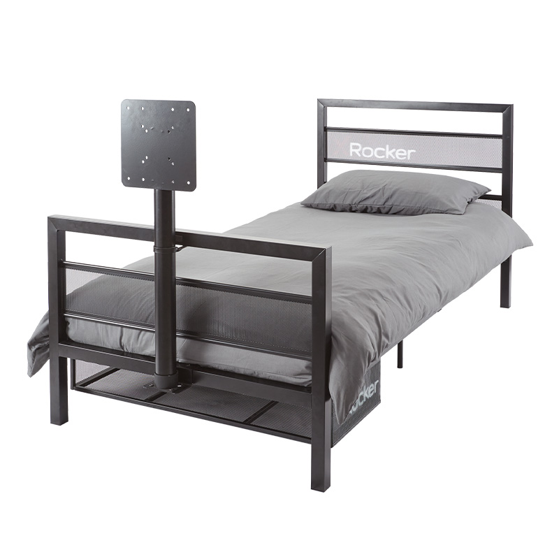 X Rocker Base Camp Single Bed with TV VESA Mount Black BM8622 Mwave