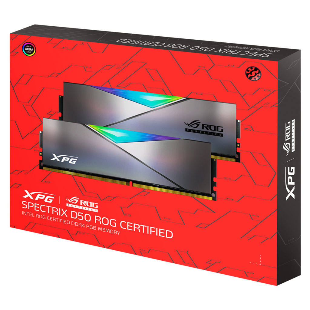XPG SPECTRIX D50 ROG Certified RGB 32GB (2x 16GB) DDR4