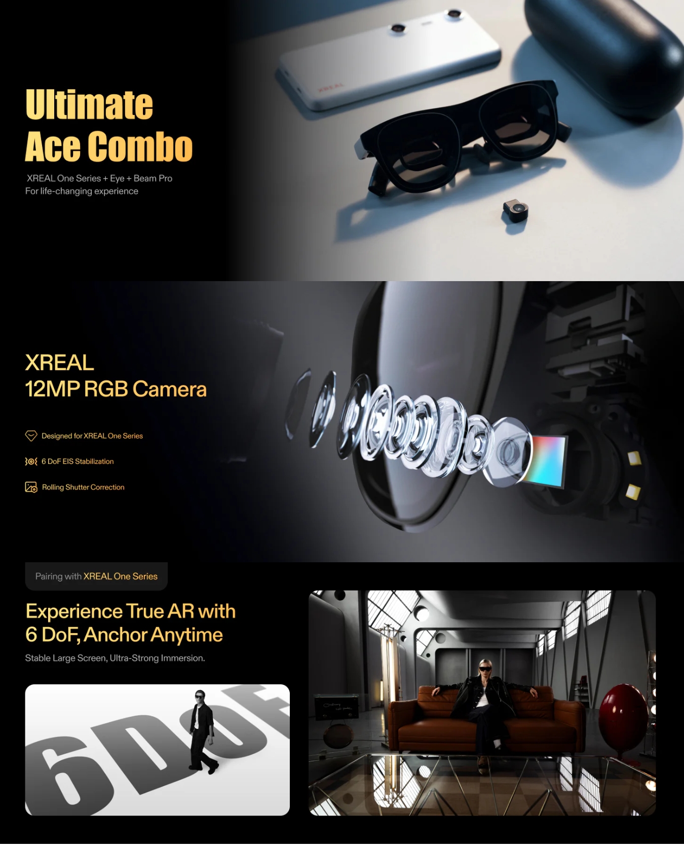 XREAL EYE Camera Module for XREAL One Series