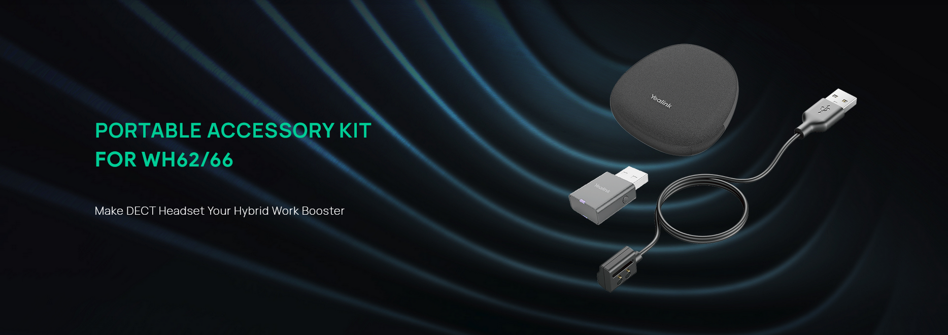 Yealink Portable Accessory Kit for WH63/WH67