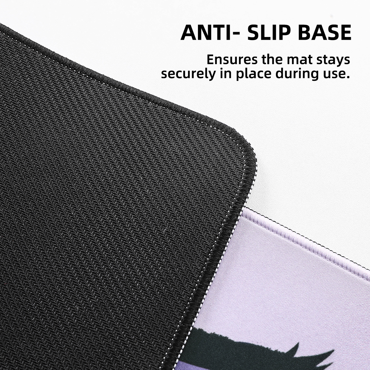 YUNZII Black Cat Mouse Pad