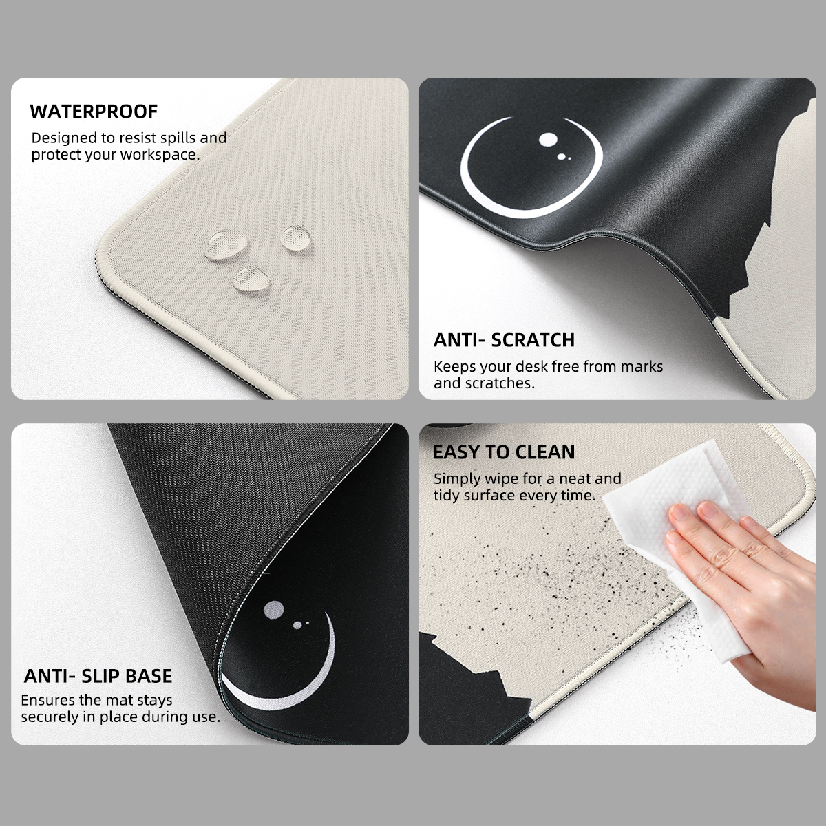 YUNZII Peeking Cat Mouse Pad