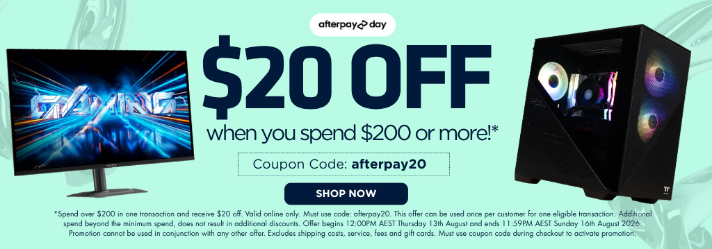 Proof of coupon - Mwave - Mwave electronics deal, [[$20 off]] when you spend $200