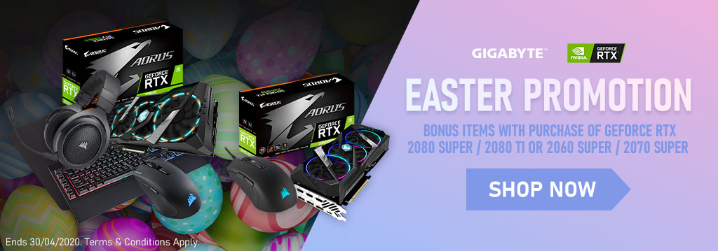 gigabyte corsair bonus easter