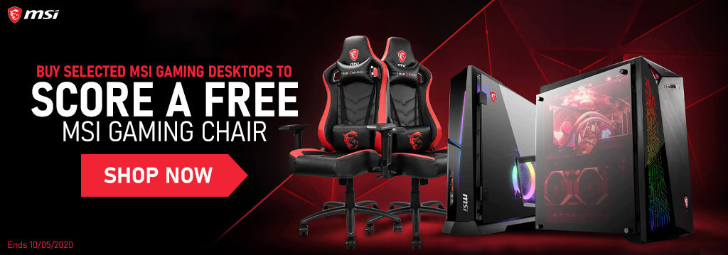 msi gaming chair desktop bonus