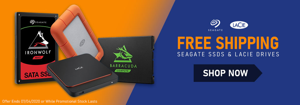 seagate free shipping lacie portable hdds ssds