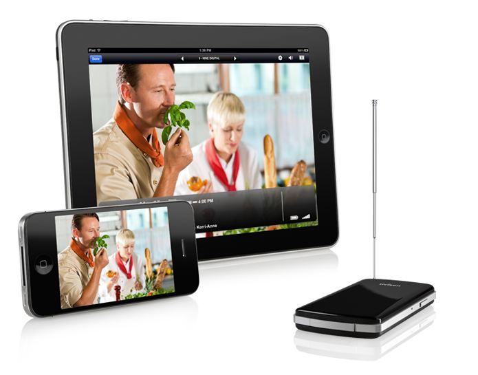 Tivizen Portable DVBT Digital TV Tuner for iPad/iPhone VTVT12 Mwave