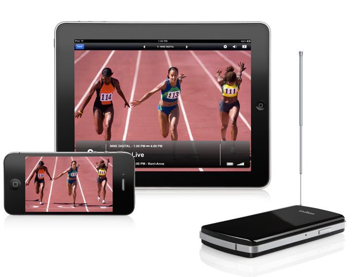 Tivizen Portable DVBT Digital TV Tuner for iPad/iPhone VTVT12 Mwave