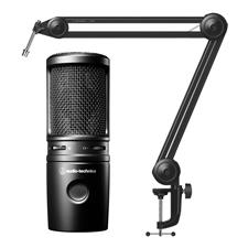 Audio-Technica AT2020USB-X Cardioid Condenser Microphone w/ AT8700 