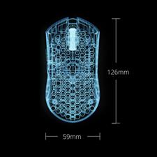 Finalmouse UltralightX Phantom Wireless Mouse - Tiger Large 