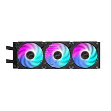 Gigabyte AORUS WATERFORCE X II 360 AIO 360mm ARGB LCD Liquid CPU Cooler ...
