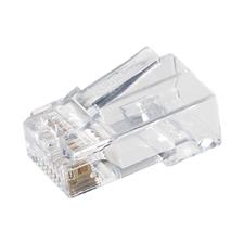Kordz Commercial RJ45 Push Through Connector - P1R45M-C6XU-CL | Mwave