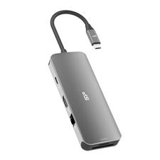 6 in 1 Dock Station USB C Hub - Versatile & Powerful Adapter