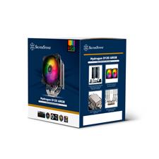 SilverStone Hydrogon HYD120-ARGB Dual Tower CPU Cooler - SST-HYD120 ...